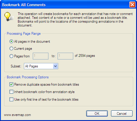 how to create bookmarks in pdf mac