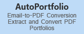 AutoPortfolio plug-in - extract, convert, manage PDF Portfolios