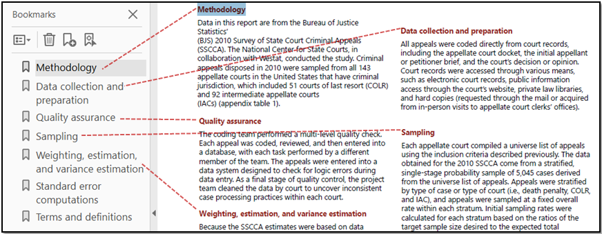 Bookmarking by example