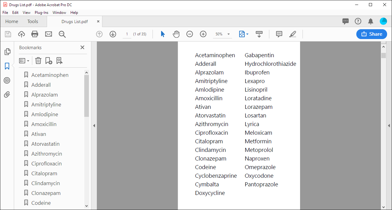 Link text example picture