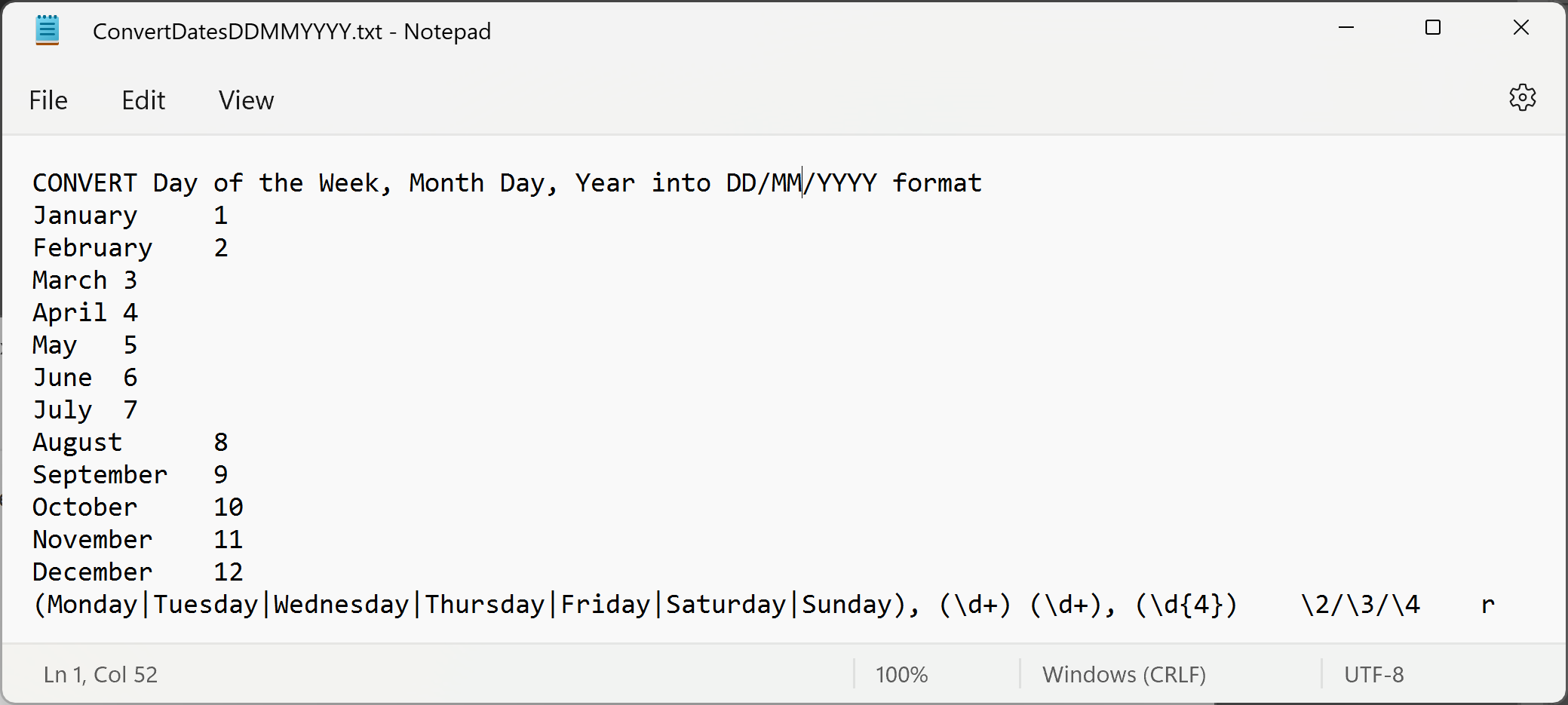 Open Notepad text editor