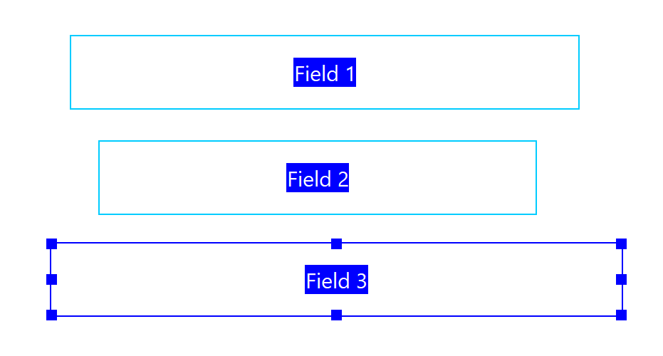 Selecting multiple fields