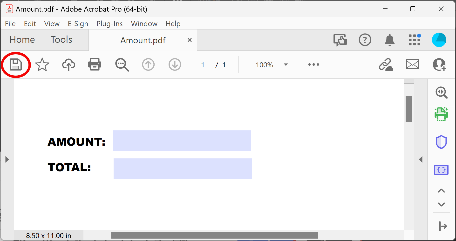 Press Save button to save changes back to the file