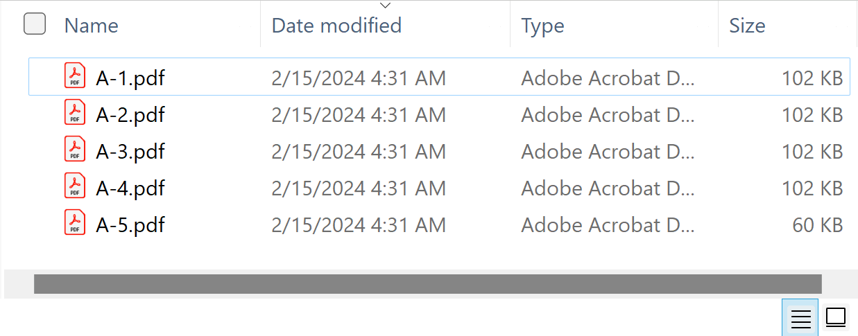 The software extracts every page from PDF into separate single-page PDF files