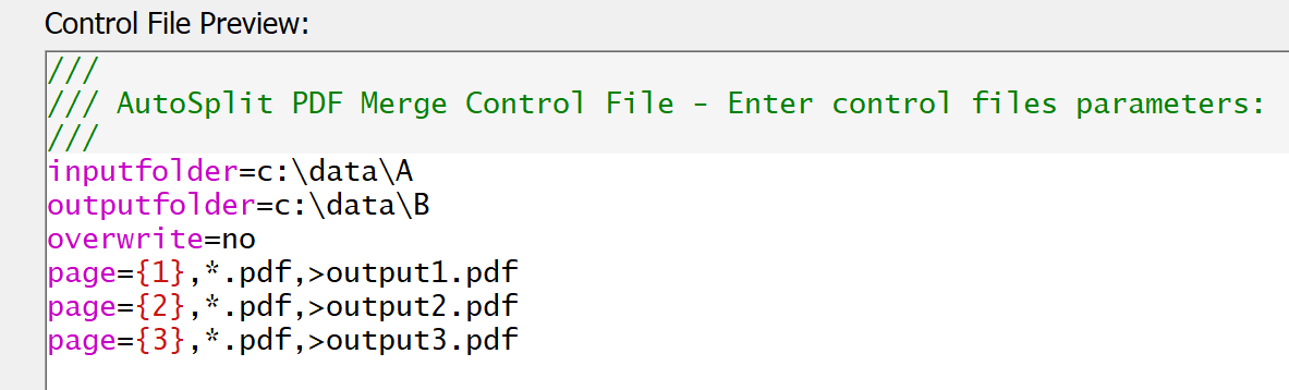 Merge PDF documents by page numbers