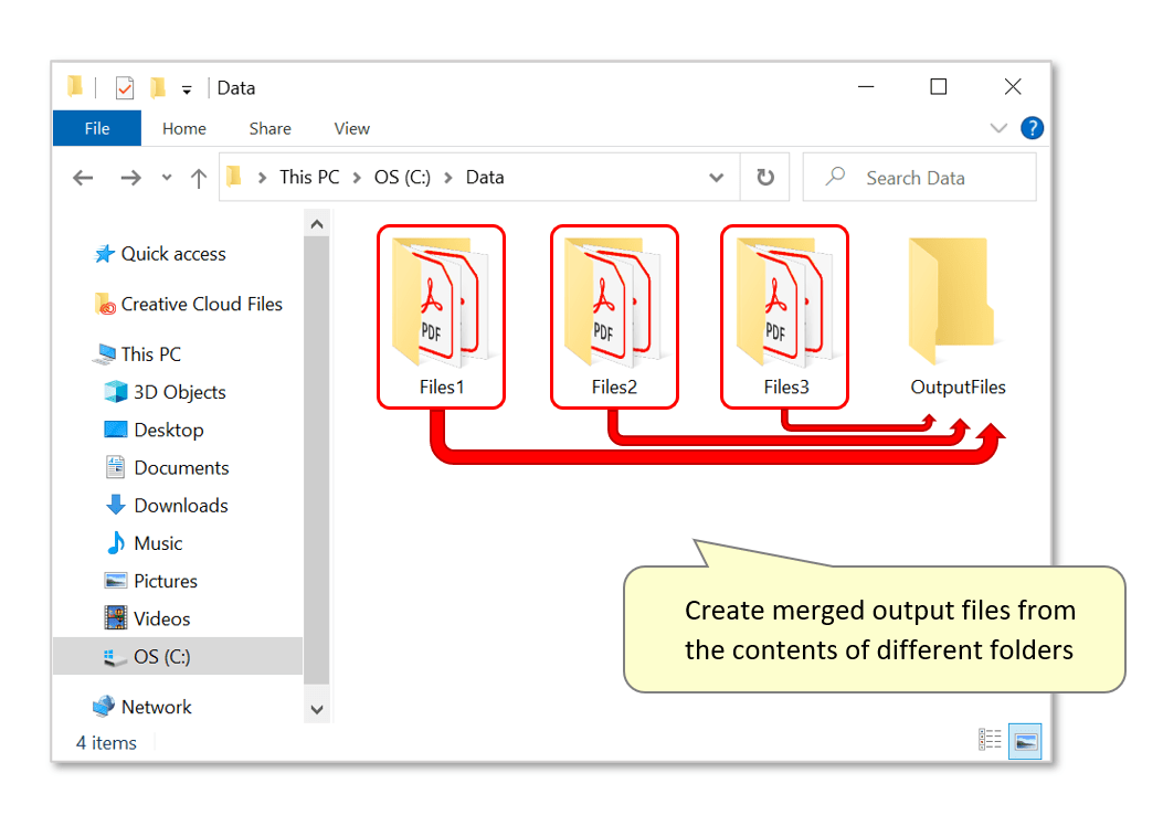 input/output folders